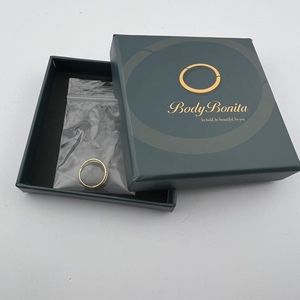 3/$20 Body Bonita Gold Hoop Ring